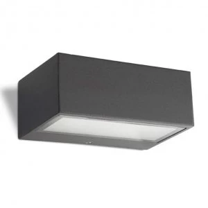 Image of 1 Light Outdoor Wall Light Urban grey IP44