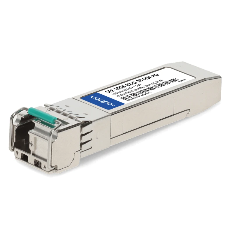 Image of AddOn Networks Huawei Compatible TAA 10GBase-BX SFP+ Transceiver (SMF.