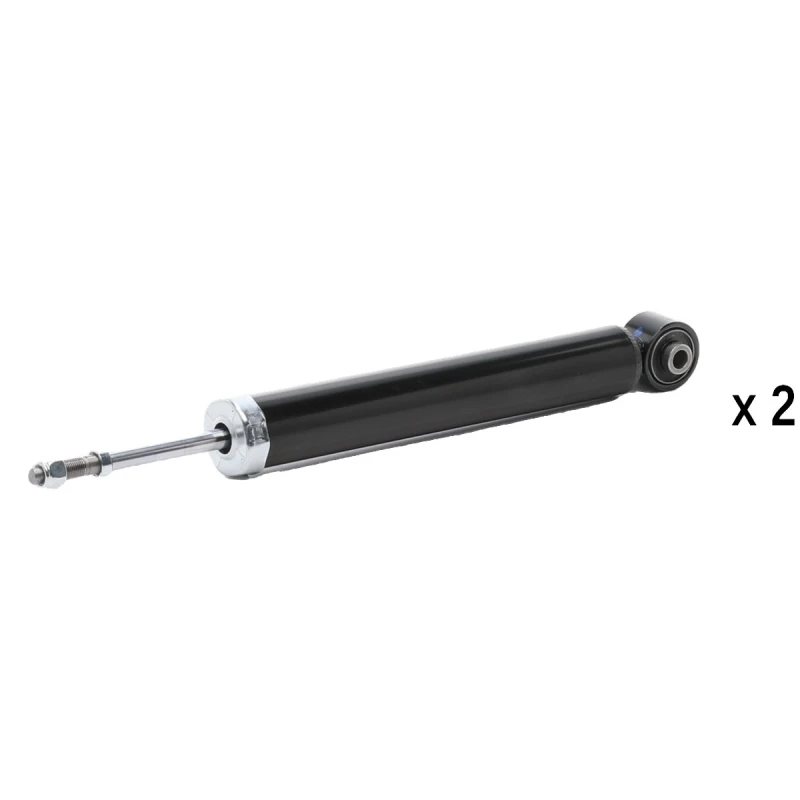 Image of RIDEX 854S20518 Shock absorber Rear Axle both sides, Gas Pressure, Twin-Tube Shock Absorber (854)