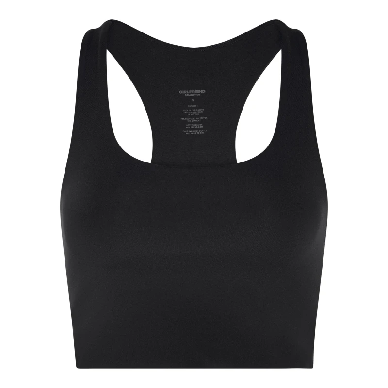 Image of Girlfriend Collective Sports bra Girlfriend Collective Paloma Noir Female XS 1002-JB