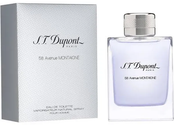 Image of S.T. Dupont 58 Avenue Montaigne Pour Homme Eau de Toilette For Him 100ml