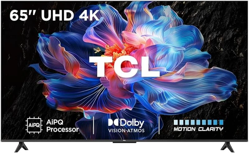 image of TCL 65" 65V6C-UK Smart 4K Ultra HD LED TV