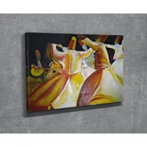 Image of DC115 Multicolor Decorative Canvas Painting
