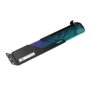 Image of Asus ROG Wingwall Graphics Card Holder Easily Adjustable RGB Lighting Aluminium Structure Acrylic Plate Universal GPU Support