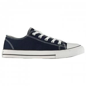 image of Lee Cooper Canvas Lo Shoes Ladies - Navy