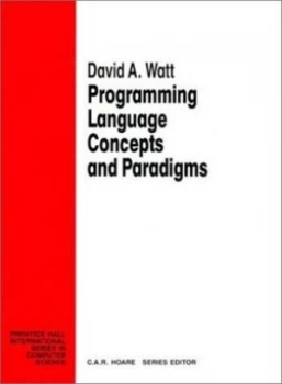 Image of Programming Language Concepts and Paradigms by Mr David Watt Book