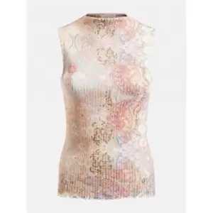 image of Guess Eliane Top - Pink