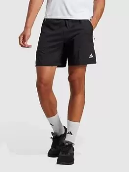 Image of adidas Performance Train Icons 3-Stripes Training Shorts - Black, Size XS, Men