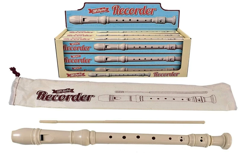 Image of Kandy Toys Retro School Recorder Musical Instrument Multi