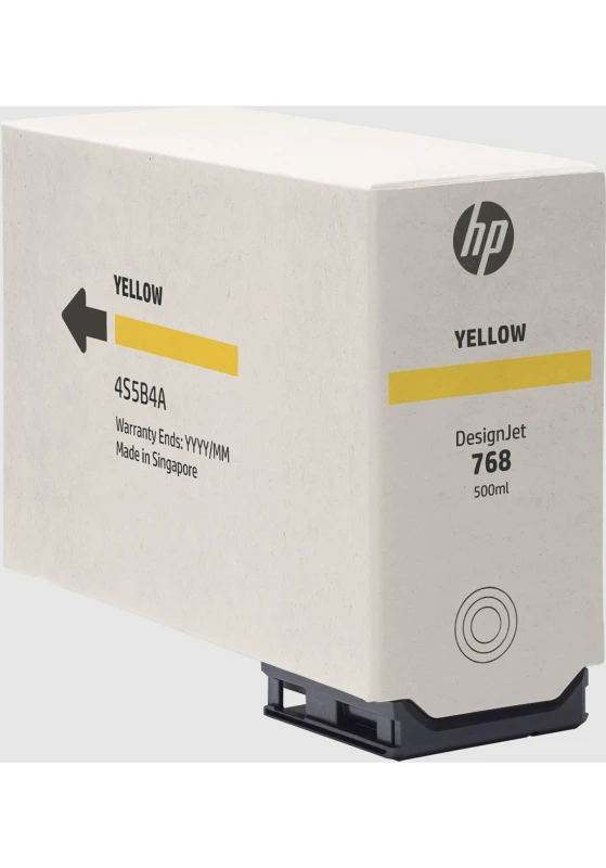 Image of Original HP 768 Yellow Ink Cartridge (4S5B4A)