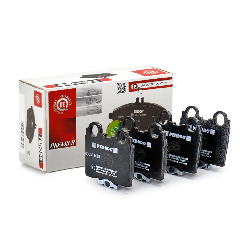 Image of FERODO Brake pad set FERODO FDB1610