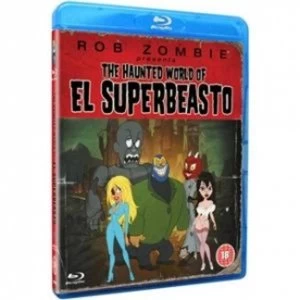 image of Rob Zombie Presents The Haunted World Of El Superbeasto Bluray