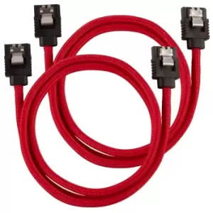 Image of Corsair CC-8900254 SATA cable 0.6 m Black, Red