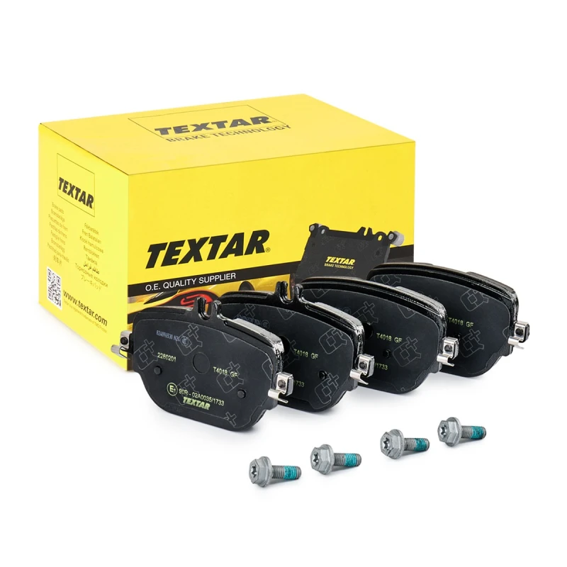Image of Brake pad set TEXTAR 2260201