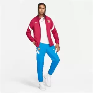 Image of Nike FC Barcelona Dri-Fit Strike Tracksuit Mens - Red