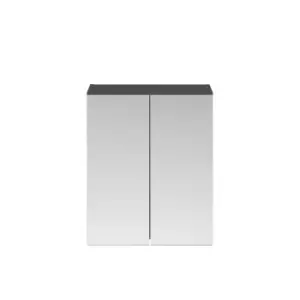 image of Nuie Athena 600mm Mirror Unit (50/50) - Gloss Grey