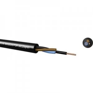 Image of Sensor lead Sensocord 4 x 0.34mm Black Kabeltronik