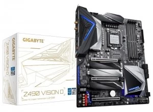 image of Gigabyte Z490 Vision D Intel Socket LGA1200 H5 Motherboard