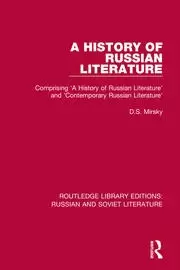 Image of A History of Russian Literature Comprising 'A History of Russian Literature' and 'Contemporary Russian Literature'