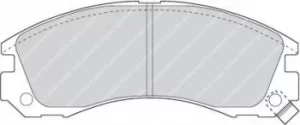 Image of Ferodo FDB765 Brake Pad Set Front Axle Premier Car