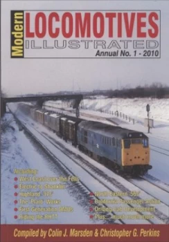 Image of Modern Locomotives Illustrated Annual. No. 1 2010 by C. J Marsden and Christopher G Perkins Hardback