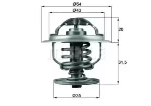 Image of Car TX-109-87D 70600219 by MAHLE Original