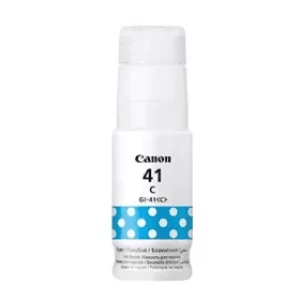 Image of Canon GI-41C Cyan Ink Bottle (Original)