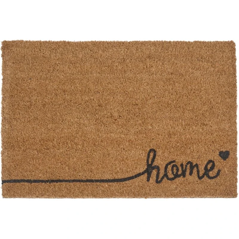 Image of Beliani Doormat Ledianaia Natural 40 X 60 Cm Coir