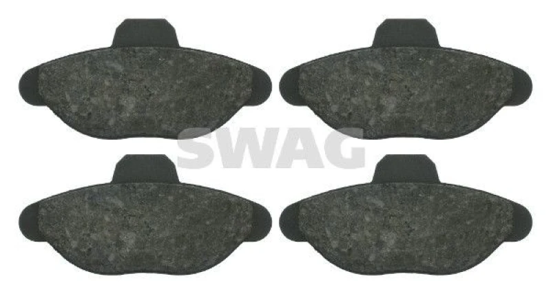Image of Brake pad set SWAG 70 91 6082