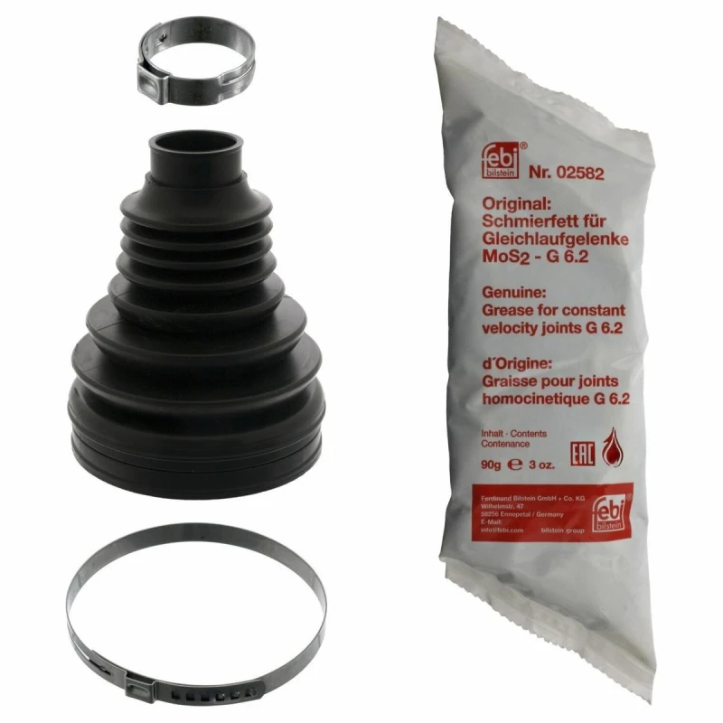 Image of FEBI BILSTEIN 48819 CV Boot Front Axle Left, Thermoplast Thermoplast Bellow,drive shaft (194)