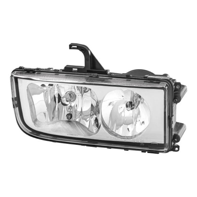 Image of HELLA 1DB 247 011-021 Headlights H1, Right, without bulbs, Halogen Headlight (259)