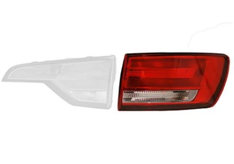 Image of VAN WEZEL Rear light VAN WEZEL 0347932