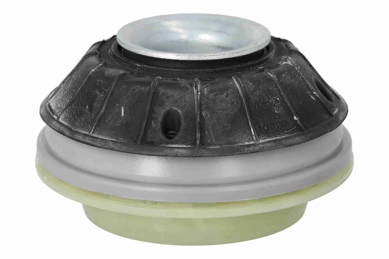 Image of VAICO V24-1472 Top strut mount Green Mobility Parts Front Axle Right, with fastening/mounting material Elastomer Suspension Strut Support Bearing (118