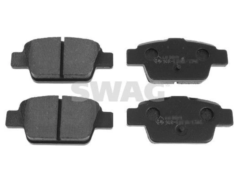 Image of Brake pad set SWAG 70 91 6556