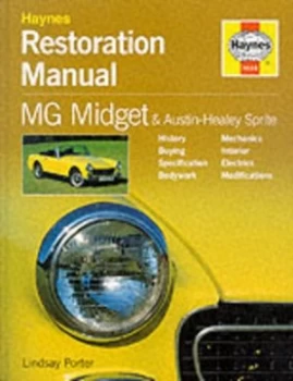 Image of Mg Midget and Austin-Healey Sprite Restoration Manual by Lindsay Porter Hardback