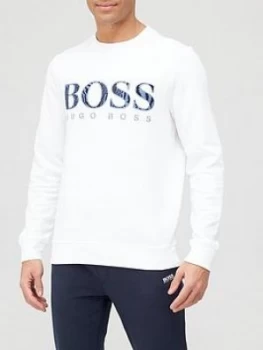 Image of Hugo Boss Welogo Sweatshirt White Size 2XL Men