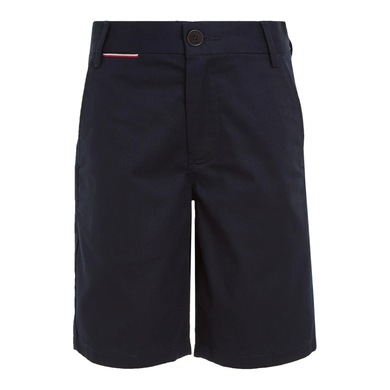 Image of Tommy Hilfiger 1985 Chino Shorts Juniors - Blue Blue One Size