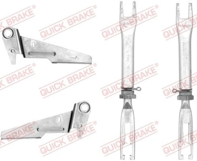 Image of QUICK BRAKE Brake shoe adjuster QUICK BRAKE 102 53 026