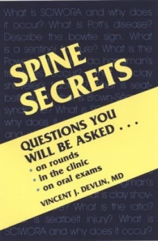 Image of Spine Secrets by Vincent J Devlin Paperback
