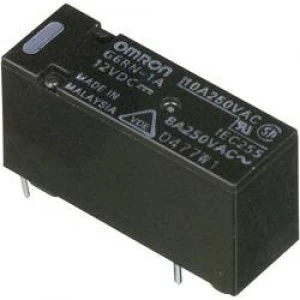 image of PCB relays 12 Vdc 8 A 1 change over Omron G6RN 1 1