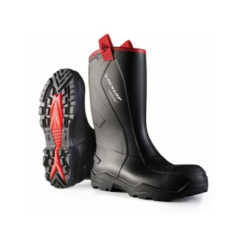 Image of Dunlop - PUROFORT+RUGGED F/SFTY BLK 08