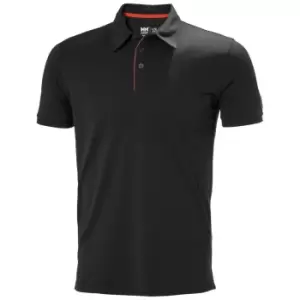 Image of Helly Hansen Mens Kensington Tech Work Polo Shirt L - Chest 42.5'