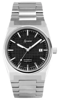 image of Accurist 70020 Origin Mens (41mm) Black Dial / Stainless Watch