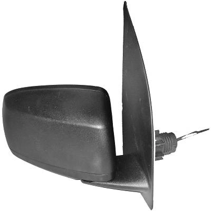 Image of DIEDERICHS 3434024 Wing mirror Right, black, Convex, Grained Outside Mirror (50)