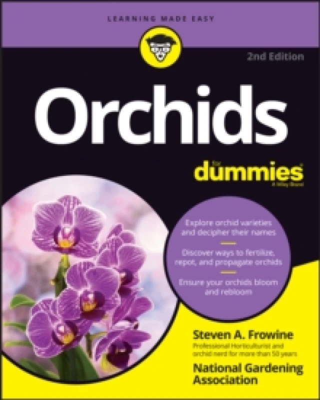 Image of Orchids for Dummies. Paperback. By Steven A Frowine, National Gardening Association US Books