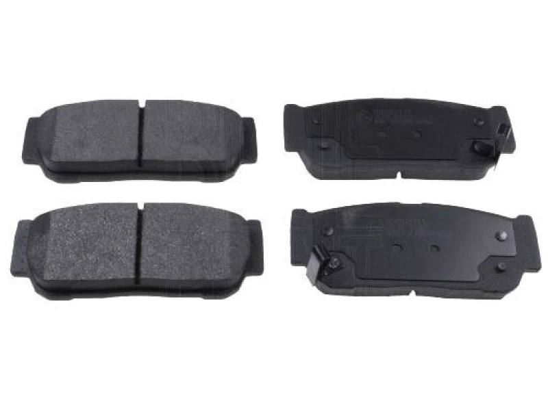 Image of Blue PRINT ADG042111 Brake pad set Rear Axle, with acoustic wear warning Brake Pad Set,disc brake (402)