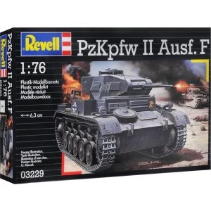 Image of PzKpfw II Ausf. F 1:76 Revell Model Kit