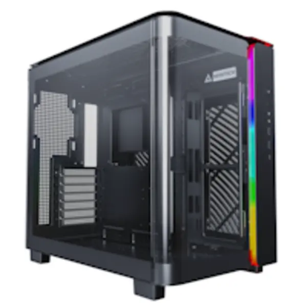 Image of Montech KING 95 Midi-Tower, Tempered Glass, ARGB - Black
