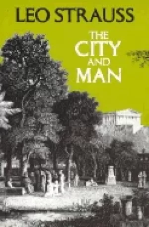 Image of city and man
