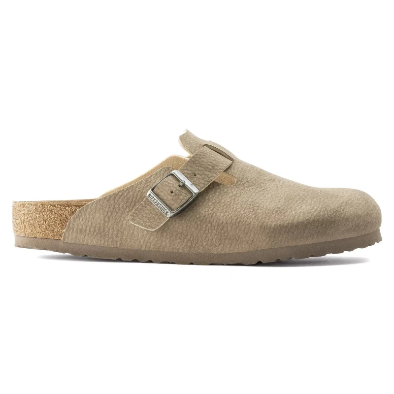 Image of Birkenstock Microfiber clogs Birkenstock Boston Marron Male 39
